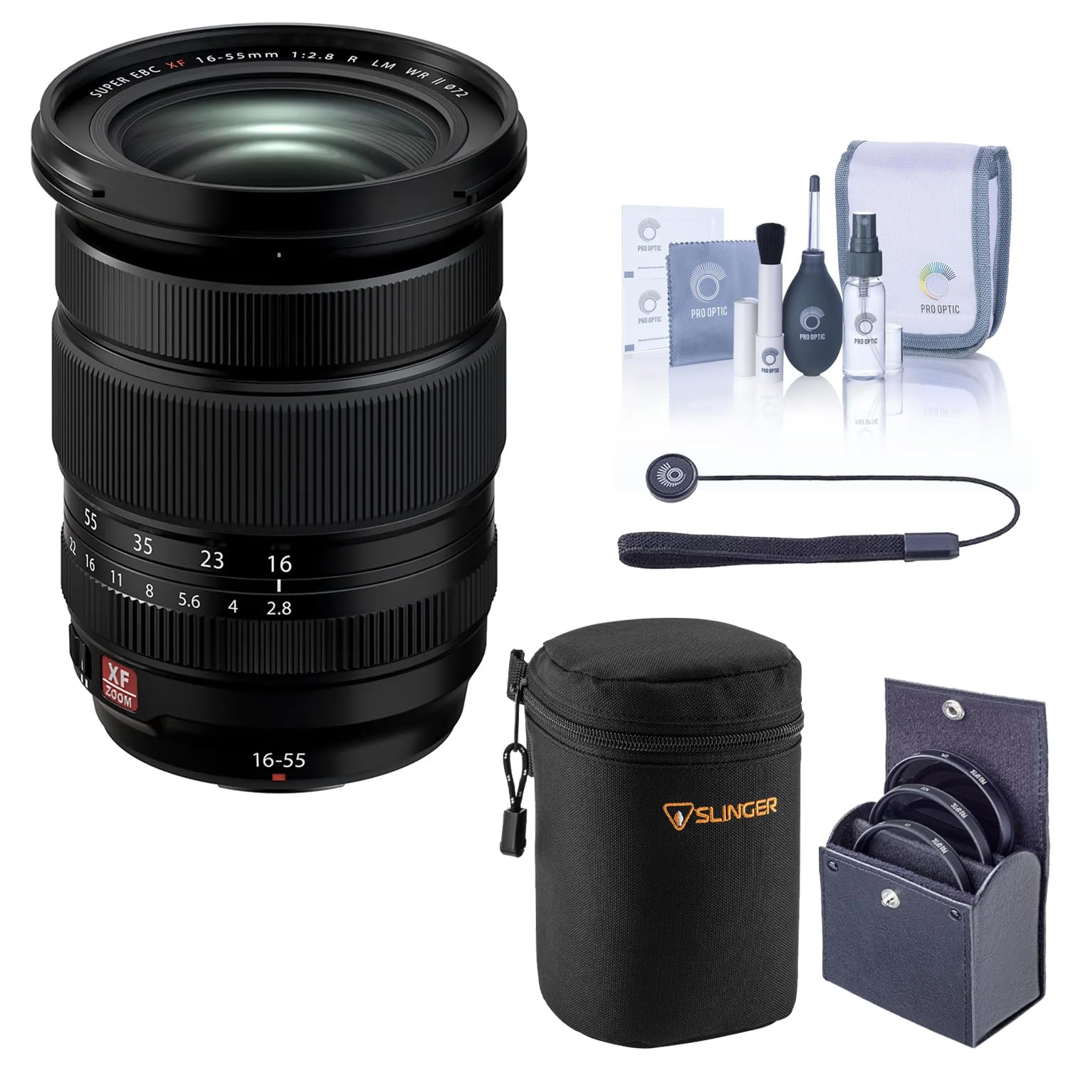 Amazon.com : Fujifilm XF 16-55mm f/2.8 R LM WR II Lens Bundle with